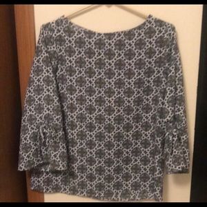 Patterned Chase Bank top